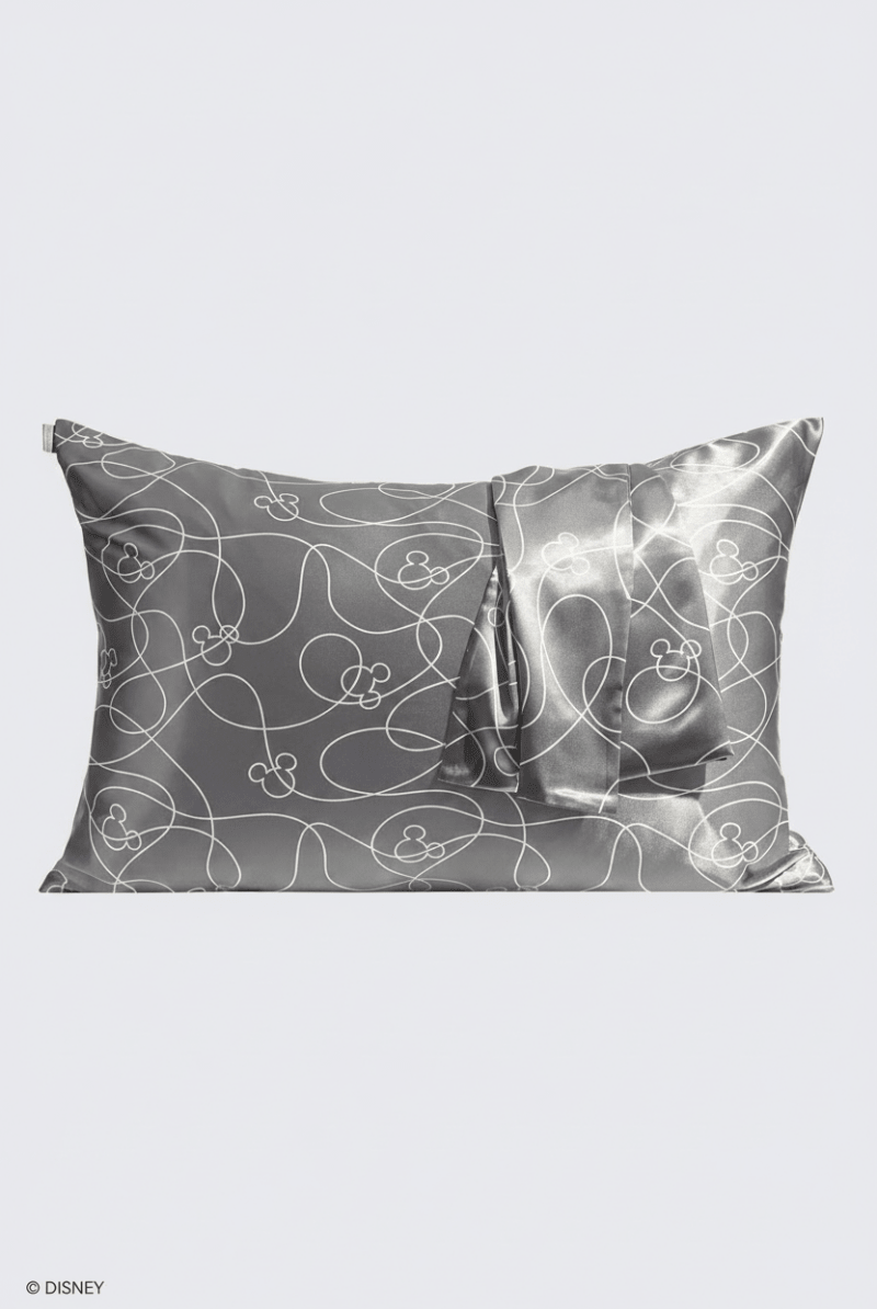 Shop Kitsch Kitsch & Mickey and Minnie Satin Pillowcase Standard Mickey Maze Pillow for women – premium loungewear and festival fashion at Spoiled Brat