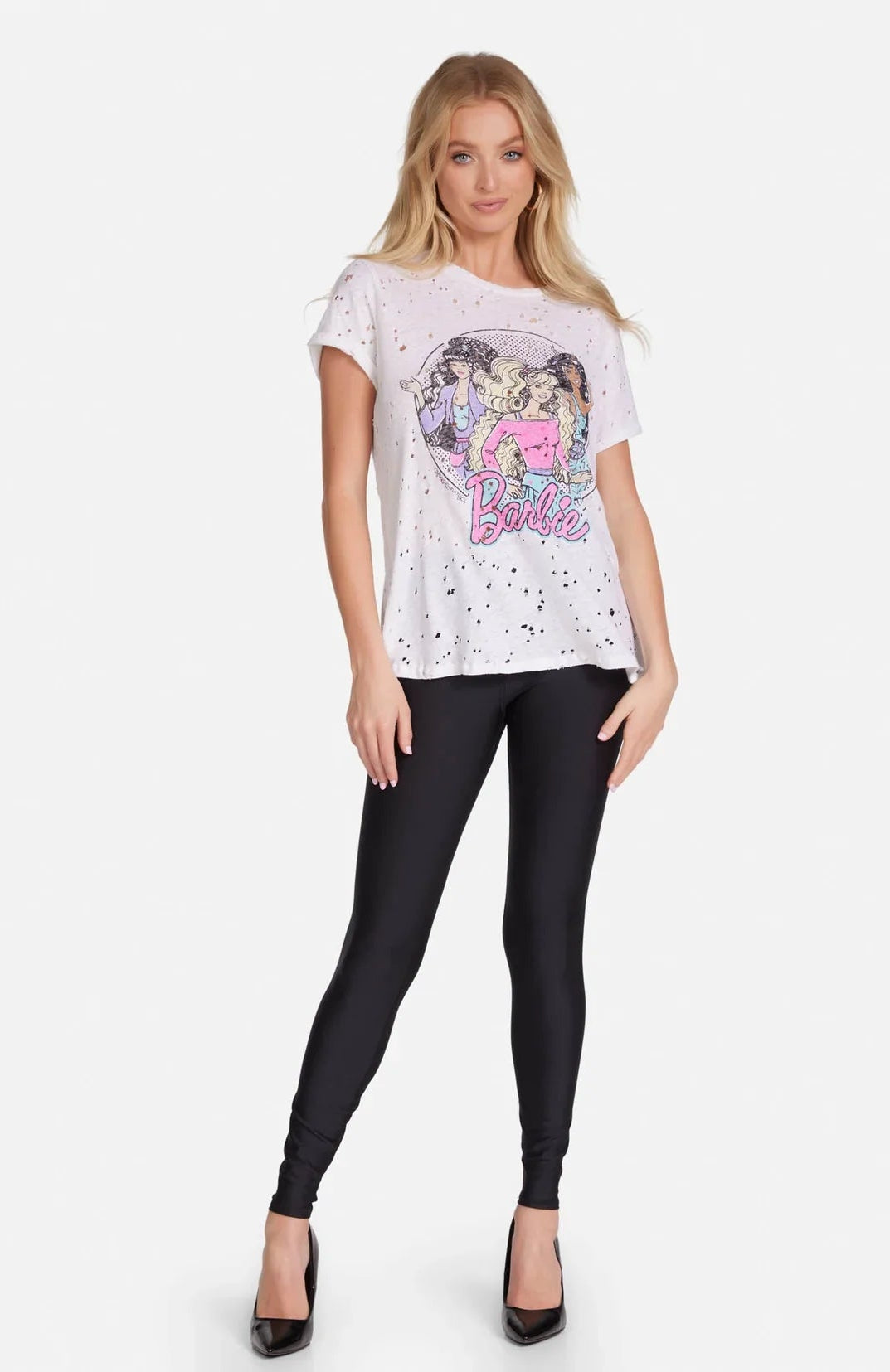 Shop Lauren Moshi Lauren Moshi Bess Barbie Vintage T-Shirt T-Shirt for women – premium loungewear and festival fashion at Spoiled Brat