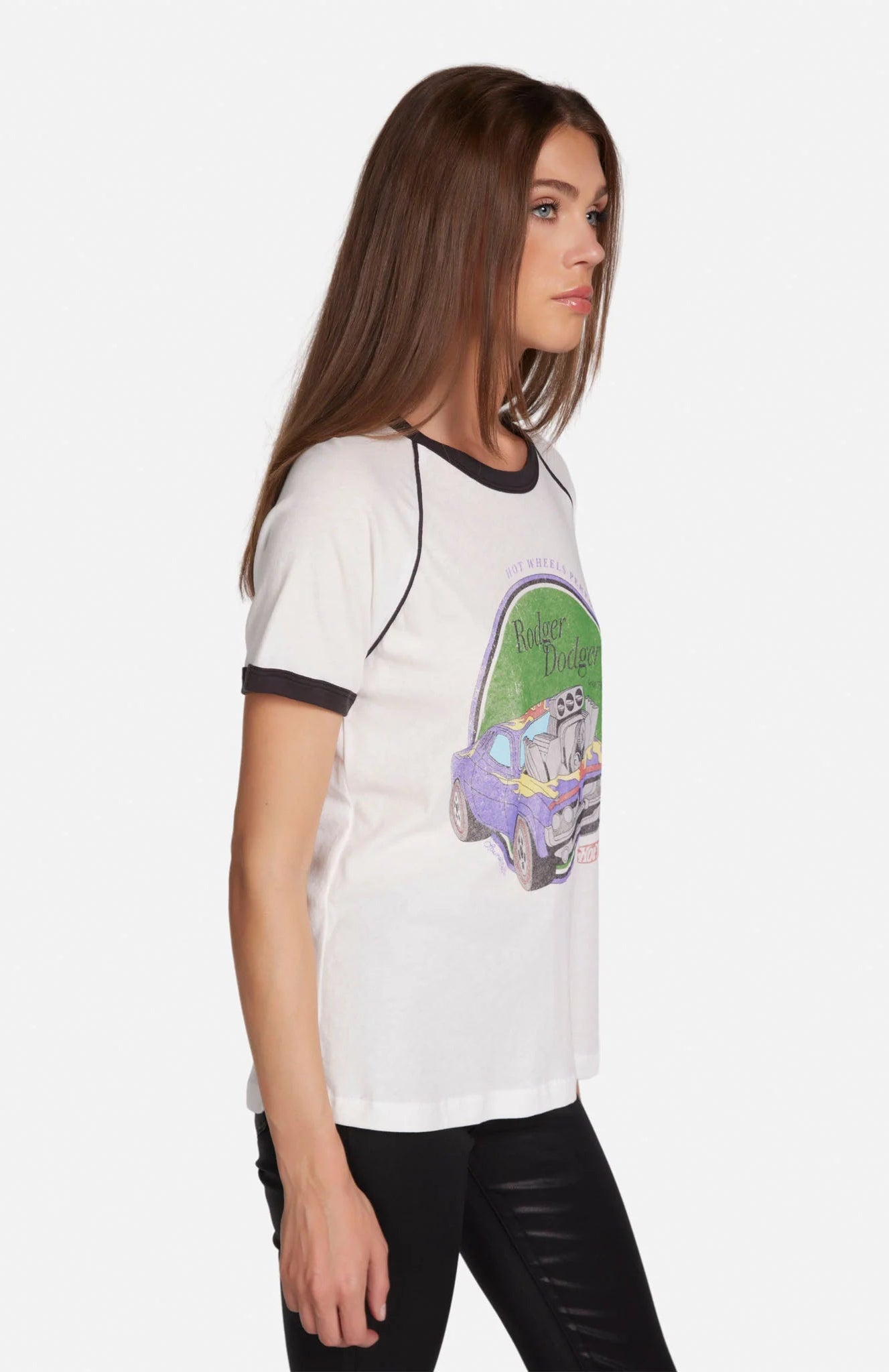 Shop Lauren Moshi Lauren Moshi Brice Hot Wheels Roger Dodger T-Shirt T-Shirt for women – premium loungewear and festival fashion at Spoiled Brat