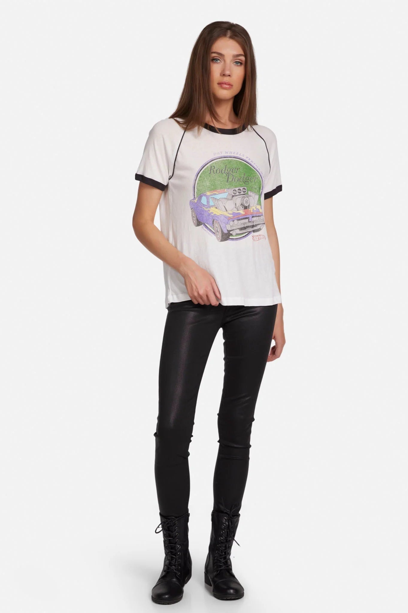 Shop Lauren Moshi Lauren Moshi Brice Hot Wheels Roger Dodger T-Shirt T-Shirt for women – premium loungewear and festival fashion at Spoiled Brat