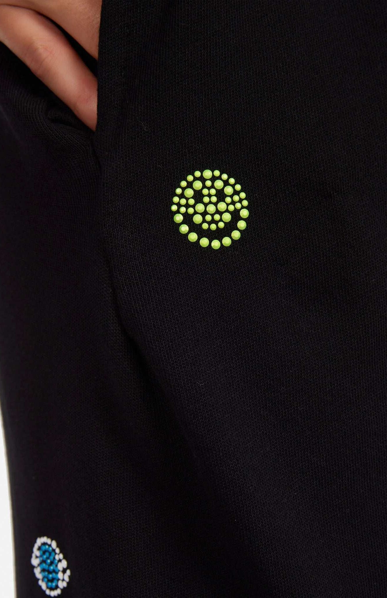 Shop Lauren Moshi Lauren Moshi Chantria Neon Stud Elements Sweatpants Sweatpants for women – premium loungewear and festival fashion at Spoiled Brat