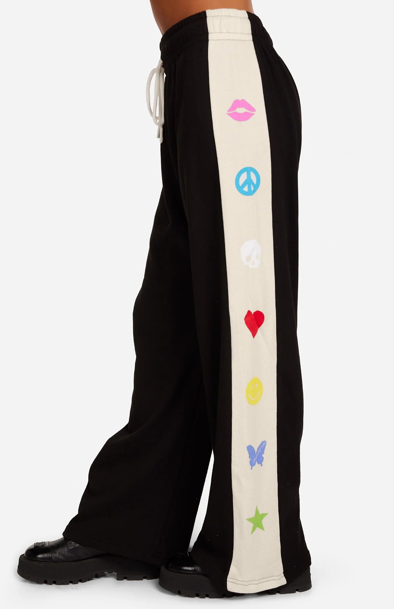 Shop Lauren Moshi Lauren Moshi Destri Elements Trousers Joggers for women – premium loungewear and festival fashion at Spoiled Brat