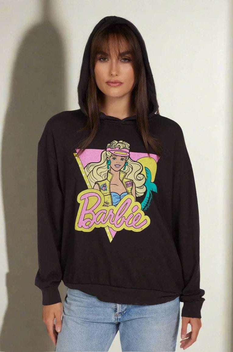 Shop Lauren Moshi Lauren Moshi Harmony Barbie Hoodie Hoodie for women – premium loungewear and festival fashion at Spoiled Brat