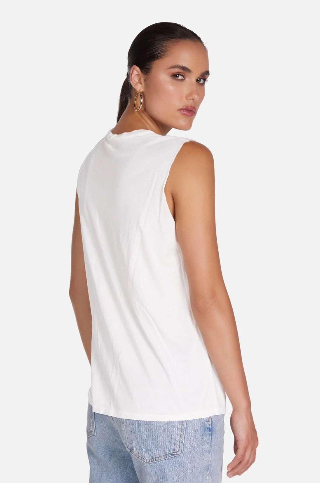 Shop Lauren Moshi Lauren Moshi Kel X Barbie Convertible Tank Top T-Shirt for women – premium loungewear and festival fashion at Spoiled Brat