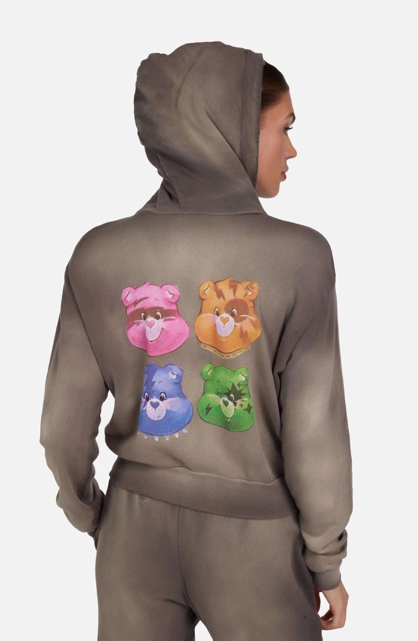 Shop Lauren Moshi Lauren Moshi Lachelle Rock Care Bears Hoodie Sweater for women – premium loungewear and festival fashion at Spoiled Brat