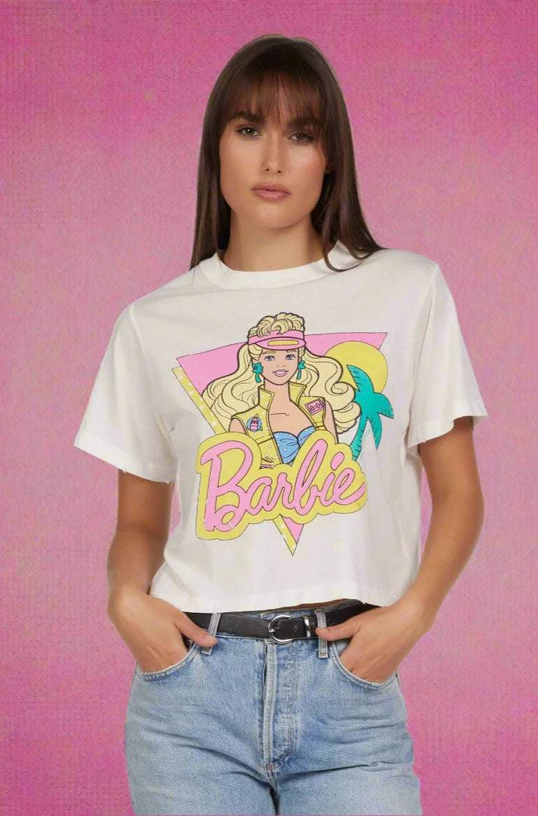 Shop Lauren Moshi Lauren Moshi Rue Barbie 1987 Vintage T-Shirt T-Shirt for women – premium loungewear and festival fashion at Spoiled Brat