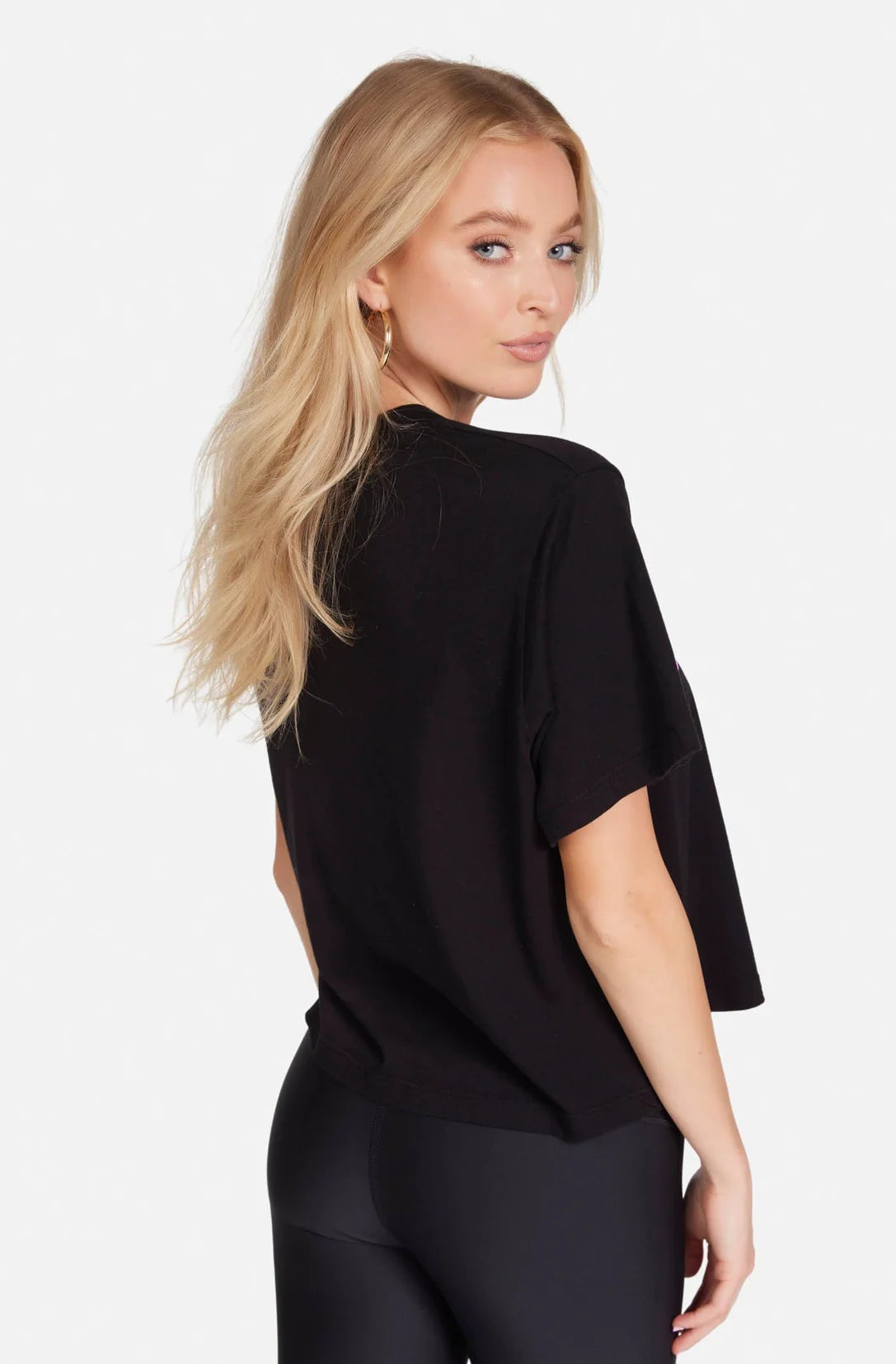 Shop Lauren Moshi Lauren Moshi Rue Barbie Convertible Crop T-Shirt T-Shirt for women – premium loungewear and festival fashion at Spoiled Brat