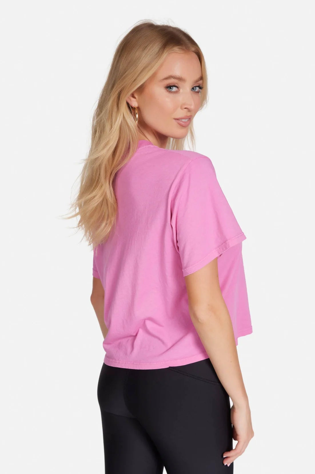 Shop Lauren Moshi Lauren Moshi Rue Barbie Convertible Crop T-Shirt T-Shirt for women – premium loungewear and festival fashion at Spoiled Brat