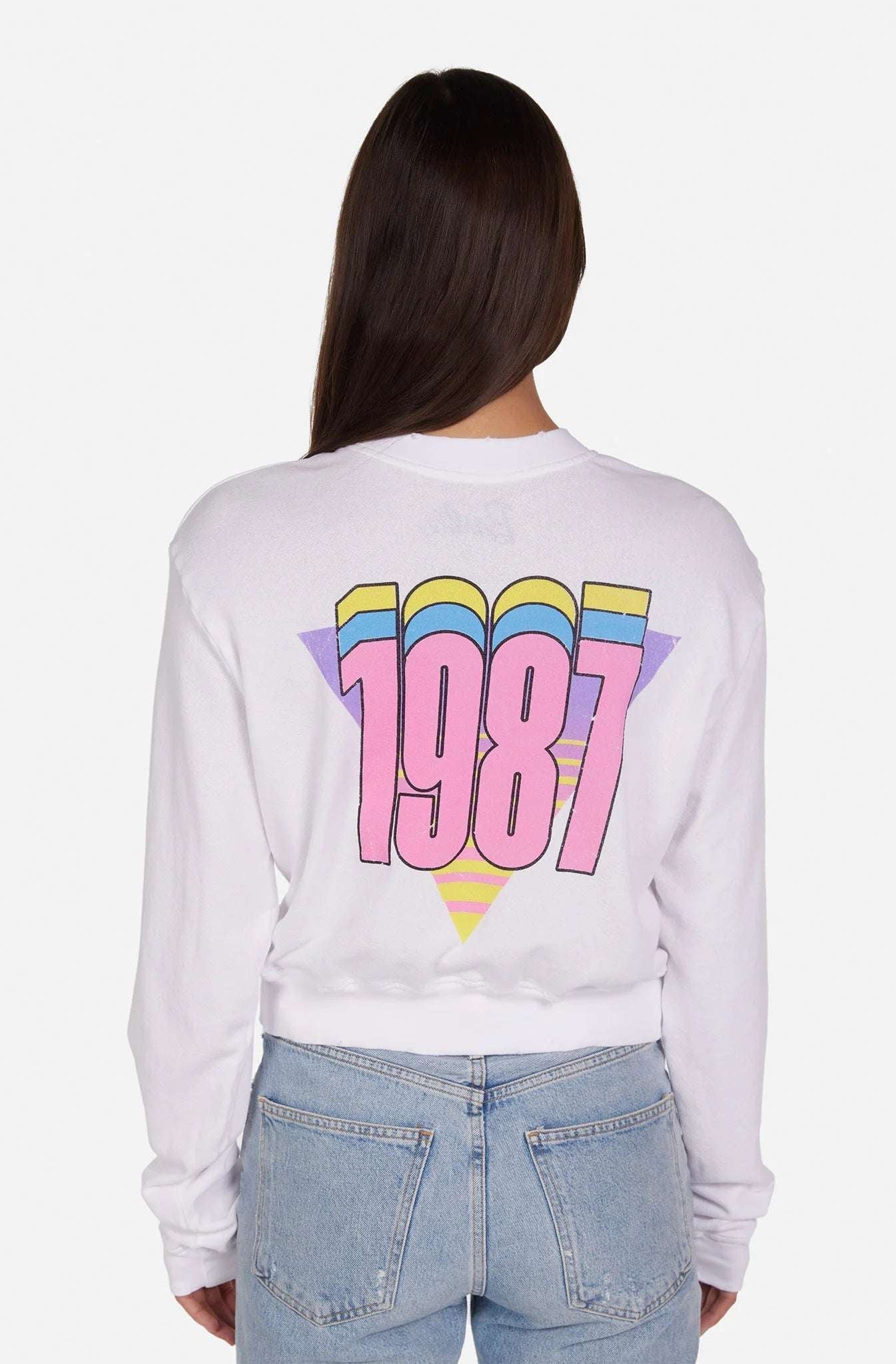 Shop Lauren Moshi Lauren Moshi Spalding 1987 Barbie Sweatshirt Sweater for women – premium loungewear and festival fashion at Spoiled Brat