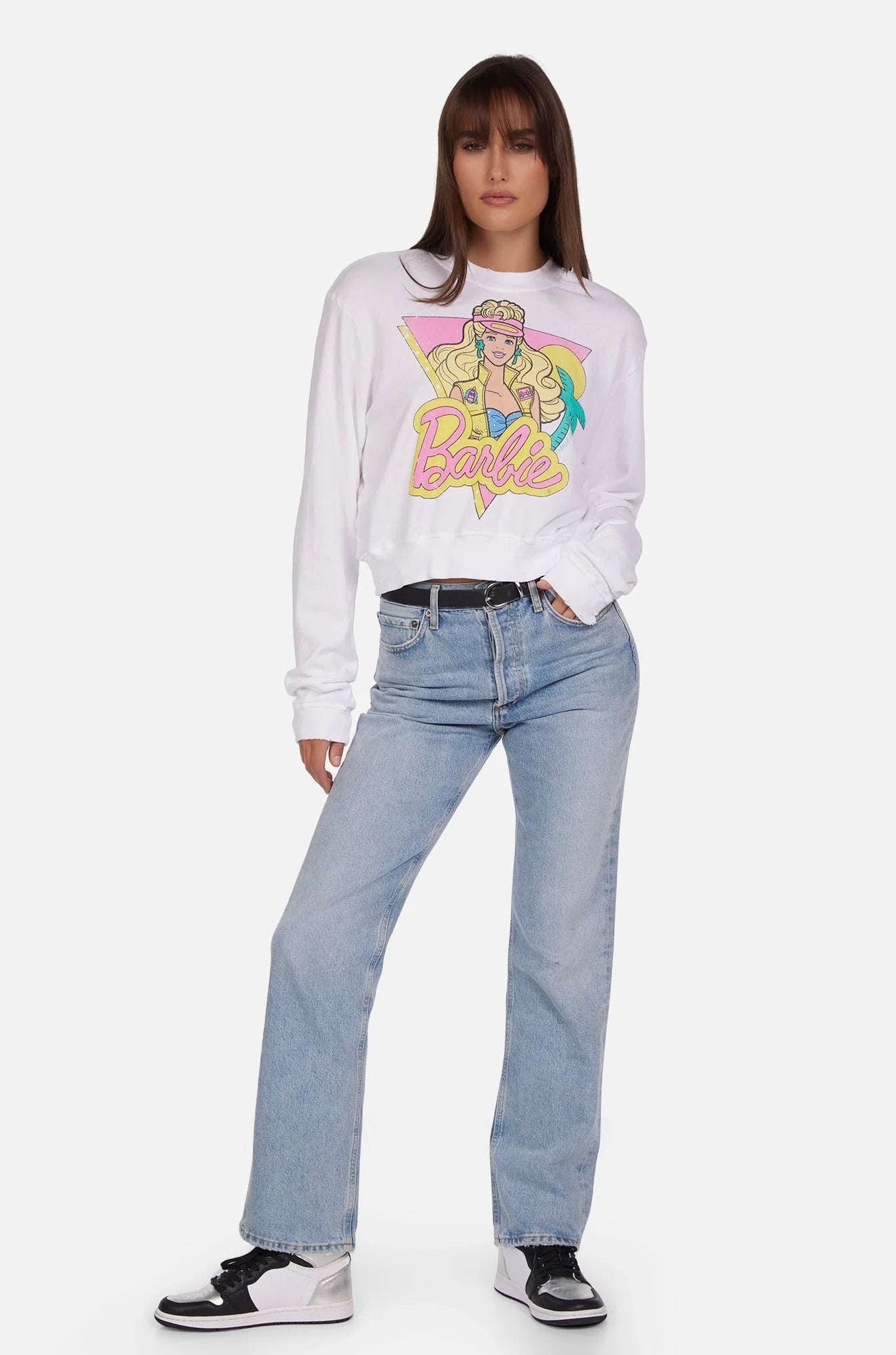 Shop Lauren Moshi Lauren Moshi Spalding 1987 Barbie Sweatshirt Sweater for women – premium loungewear and festival fashion at Spoiled Brat