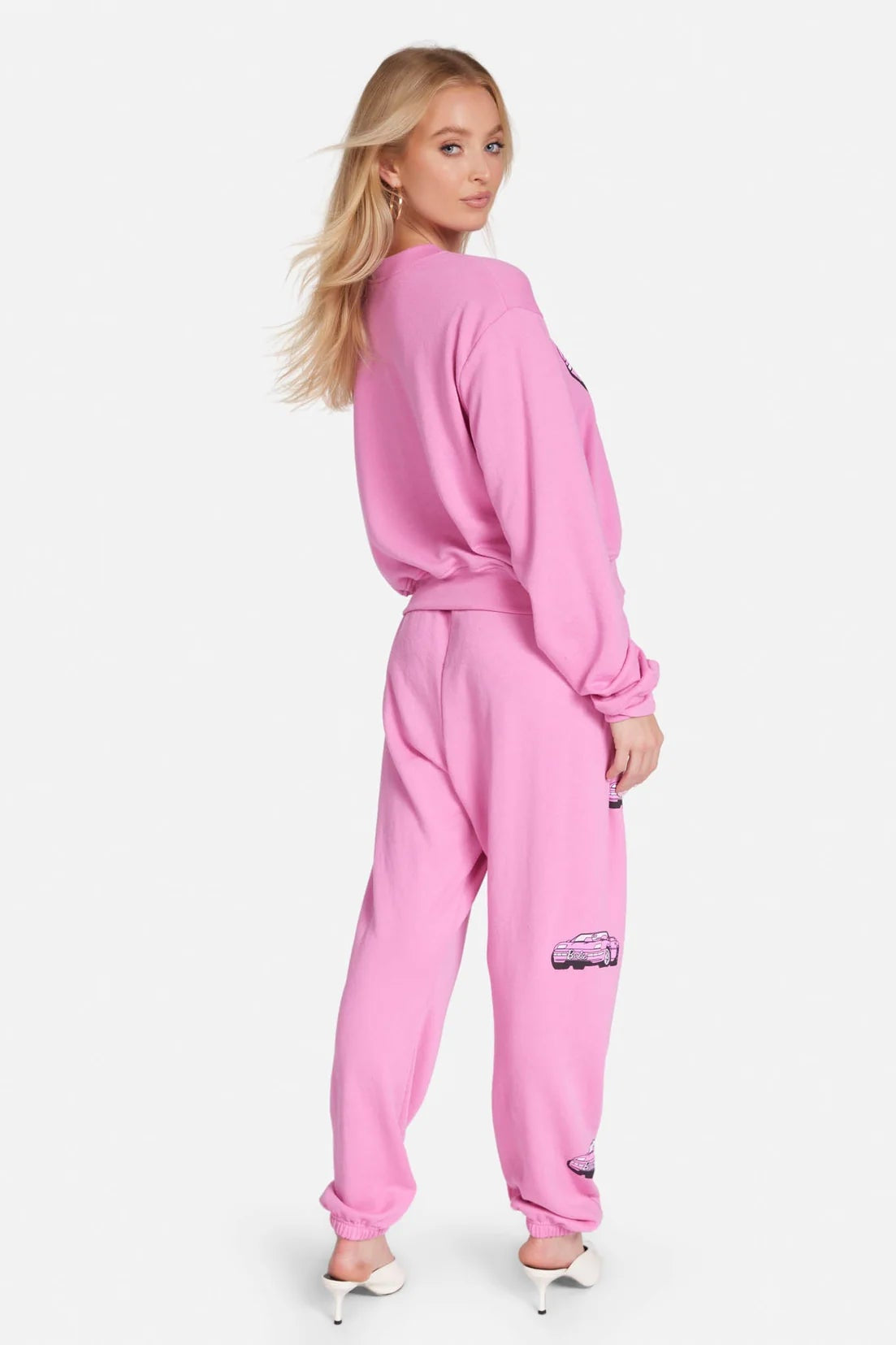 Shop Lauren Moshi Lauren Moshi Spalding Barbie Convertible Sweatshirt Sweater for women – premium loungewear and festival fashion at Spoiled Brat