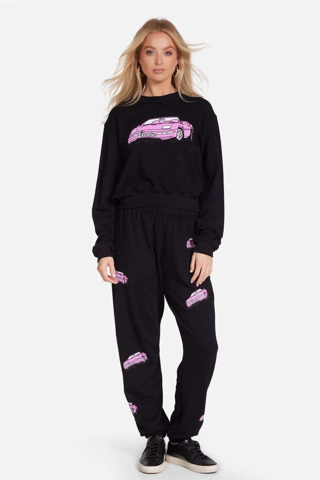 Shop Lauren Moshi Lauren Moshi Spalding Barbie Convertible Sweatshirt Sweater for women – premium loungewear and festival fashion at Spoiled Brat
