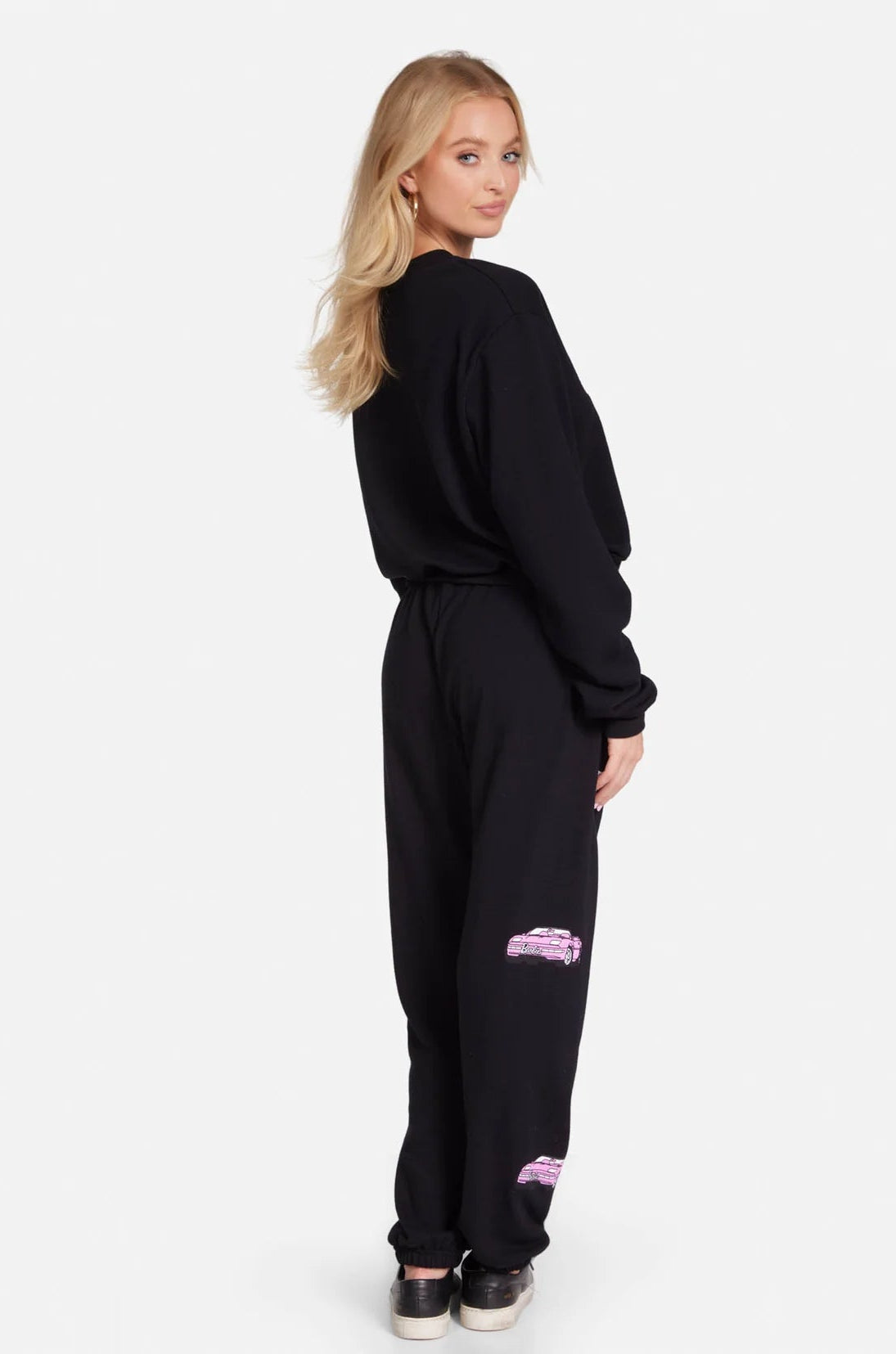 Shop Lauren Moshi Lauren Moshi Spalding Barbie Convertible Sweatshirt Sweater for women – premium loungewear and festival fashion at Spoiled Brat