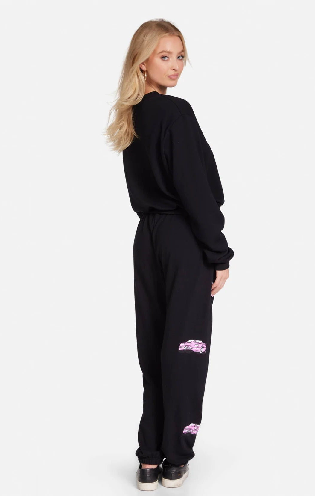 Shop Lauren Moshi Lauren Moshi Spalding Barbie Convertible Sweatshirt Sweater for women – premium loungewear and festival fashion at Spoiled Brat