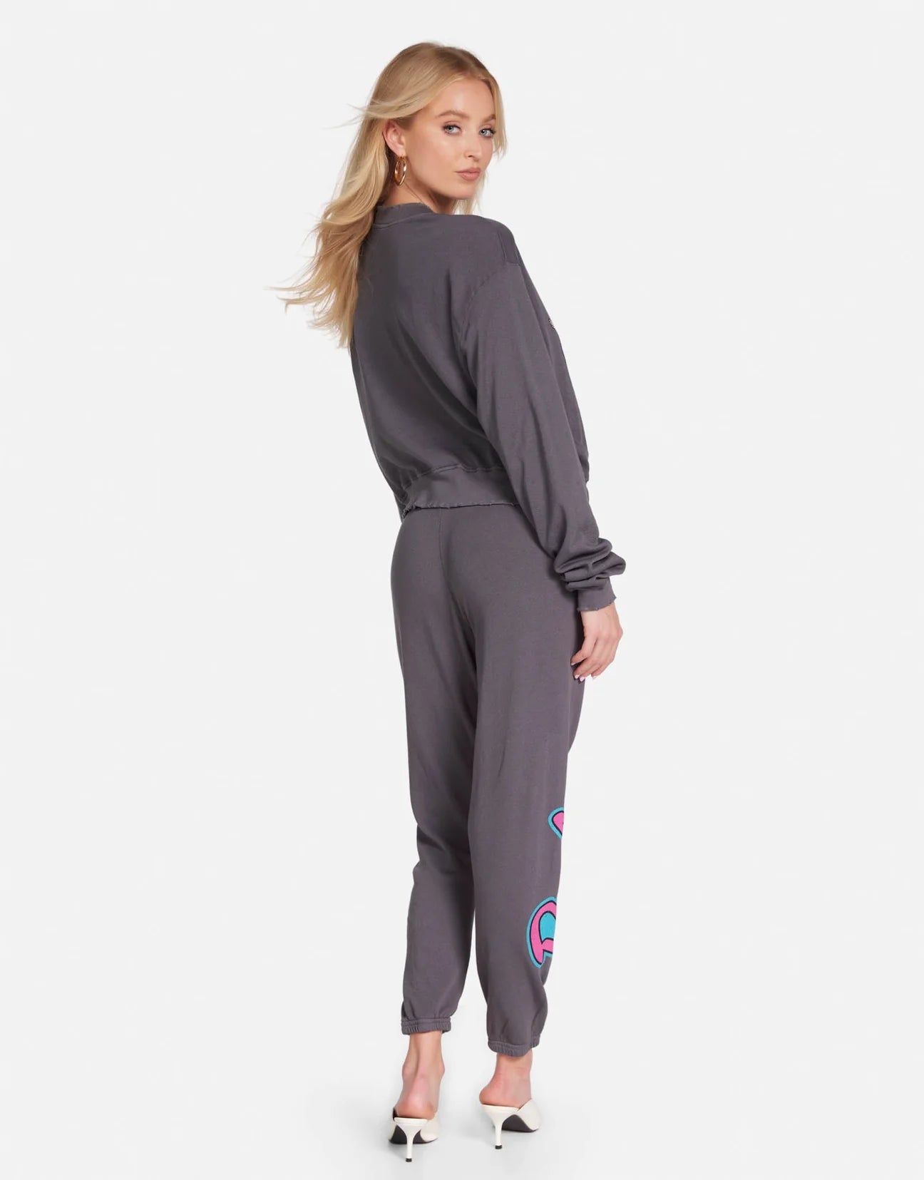 Shop Lauren Moshi Lauren Moshi Spalding Barbie Sweatshirt Sweater for women – premium loungewear and festival fashion at Spoiled Brat