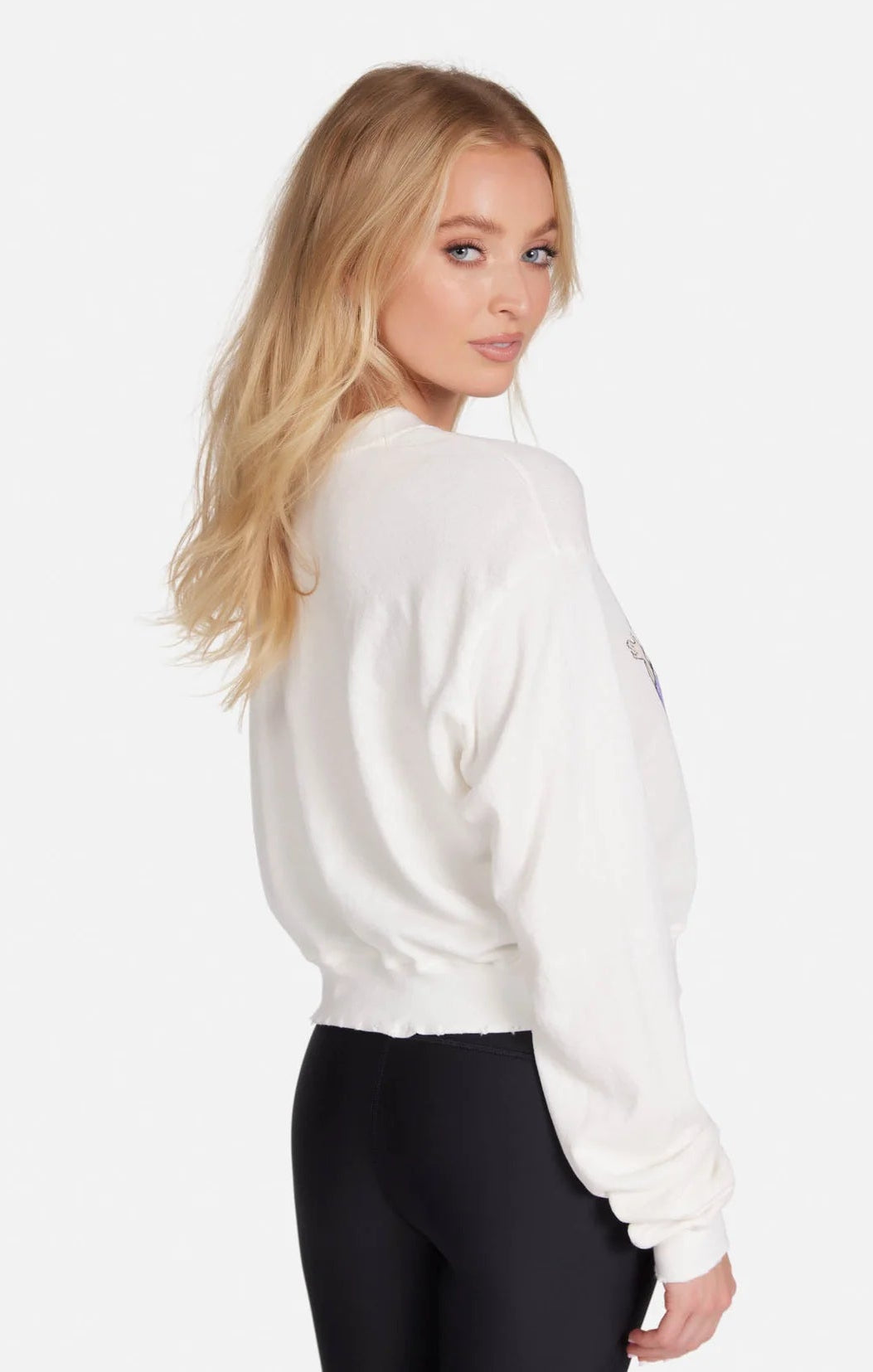 Shop Lauren Moshi Lauren Moshi Spalding Barbie Sweatshirt Sweater for women – premium loungewear and festival fashion at Spoiled Brat