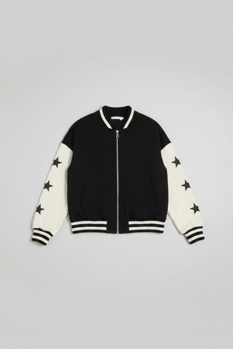 Shop Lauren Moshi Lauren Moshi Taissa Stars Zip Jacket Zip Up Hoodie for women – premium loungewear and festival fashion at Spoiled Brat
