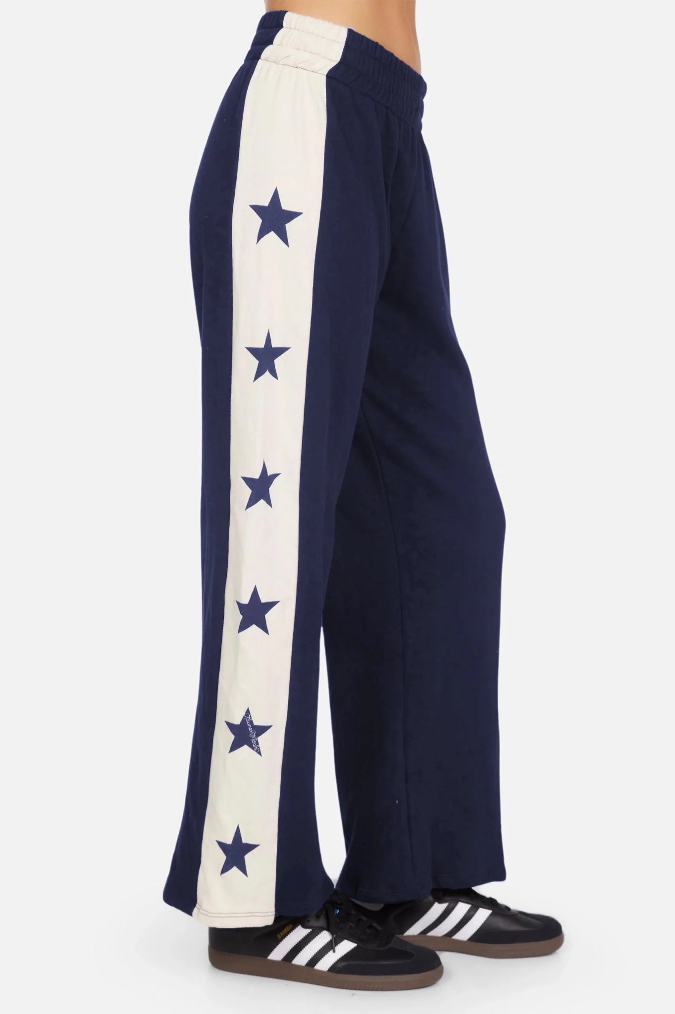 Shop Lauren Moshi Lauren Moshi Tawny Stars Wide Leg Pants Sweatpants for women – premium loungewear and festival fashion at Spoiled Brat