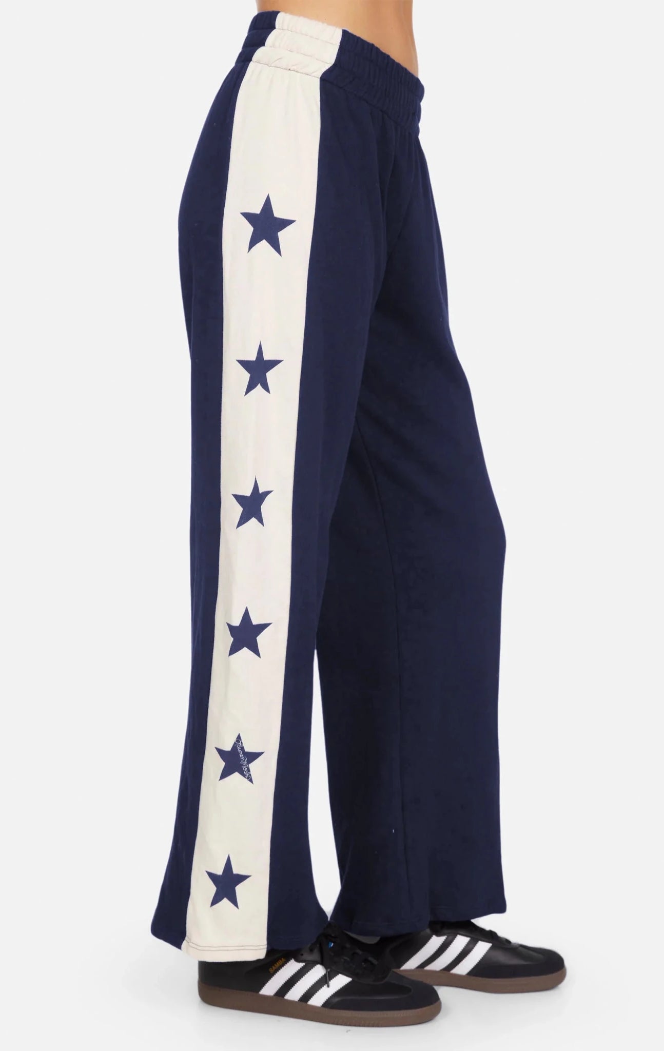 Shop Lauren Moshi Lauren Moshi Tawny Stars Wide Leg Pants Sweatpants for women – premium loungewear and festival fashion at Spoiled Brat