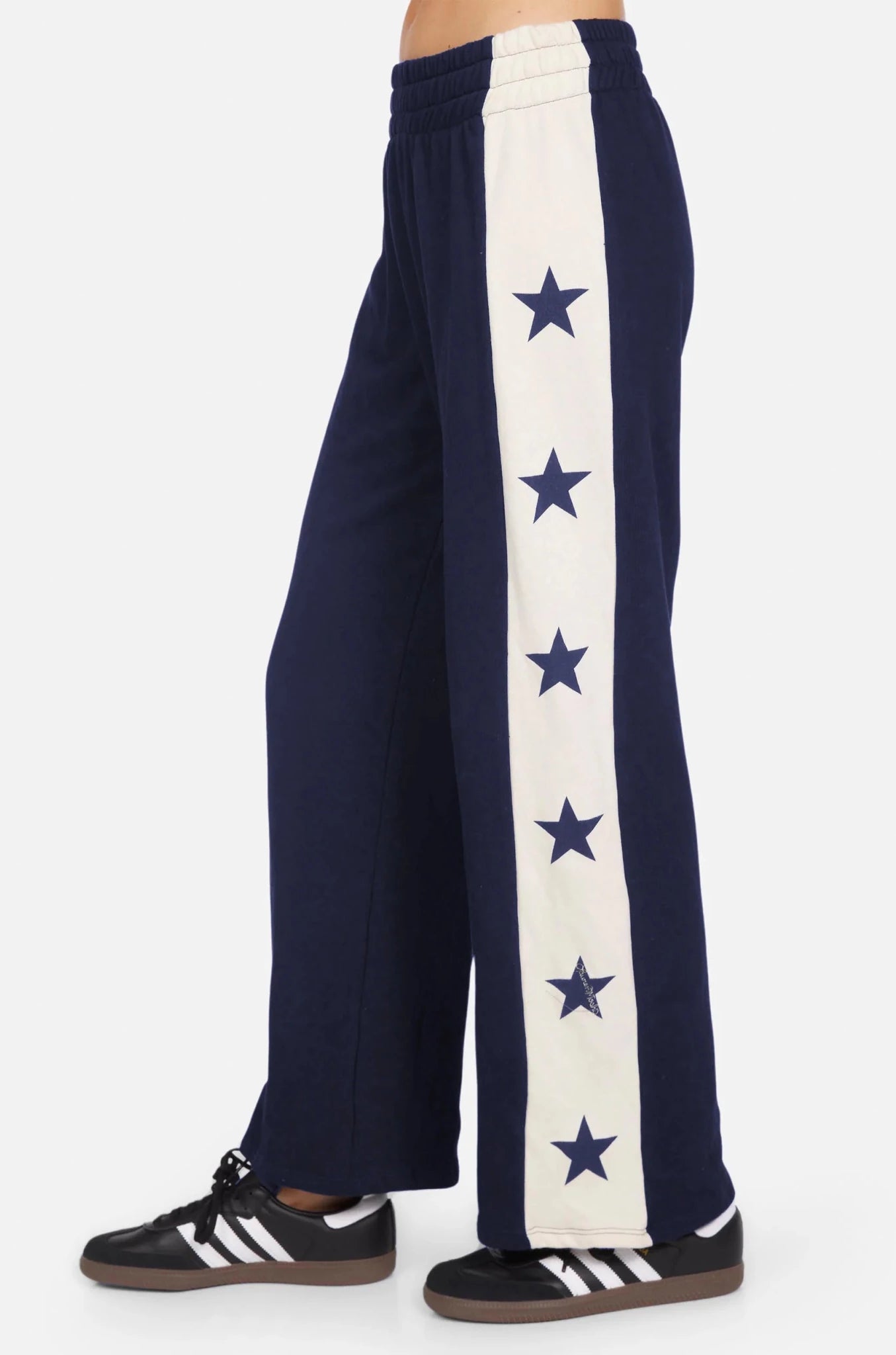 Shop Lauren Moshi Lauren Moshi Tawny Stars Wide Leg Pants Sweatpants for women – premium loungewear and festival fashion at Spoiled Brat