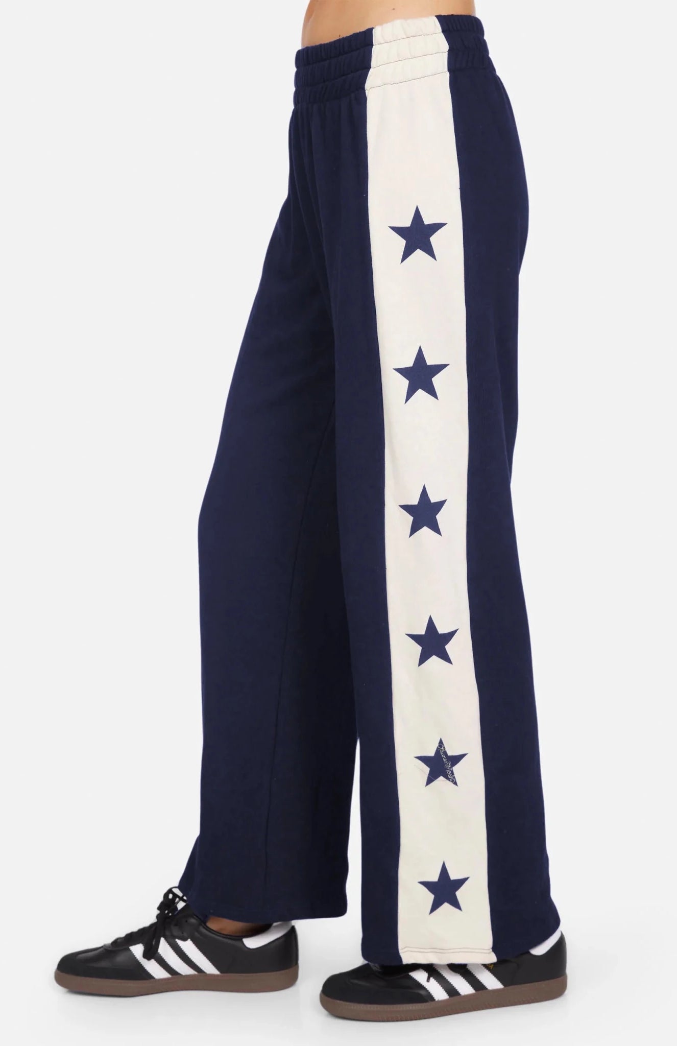 Shop Lauren Moshi Lauren Moshi Tawny Stars Wide Leg Pants Sweatpants for women – premium loungewear and festival fashion at Spoiled Brat