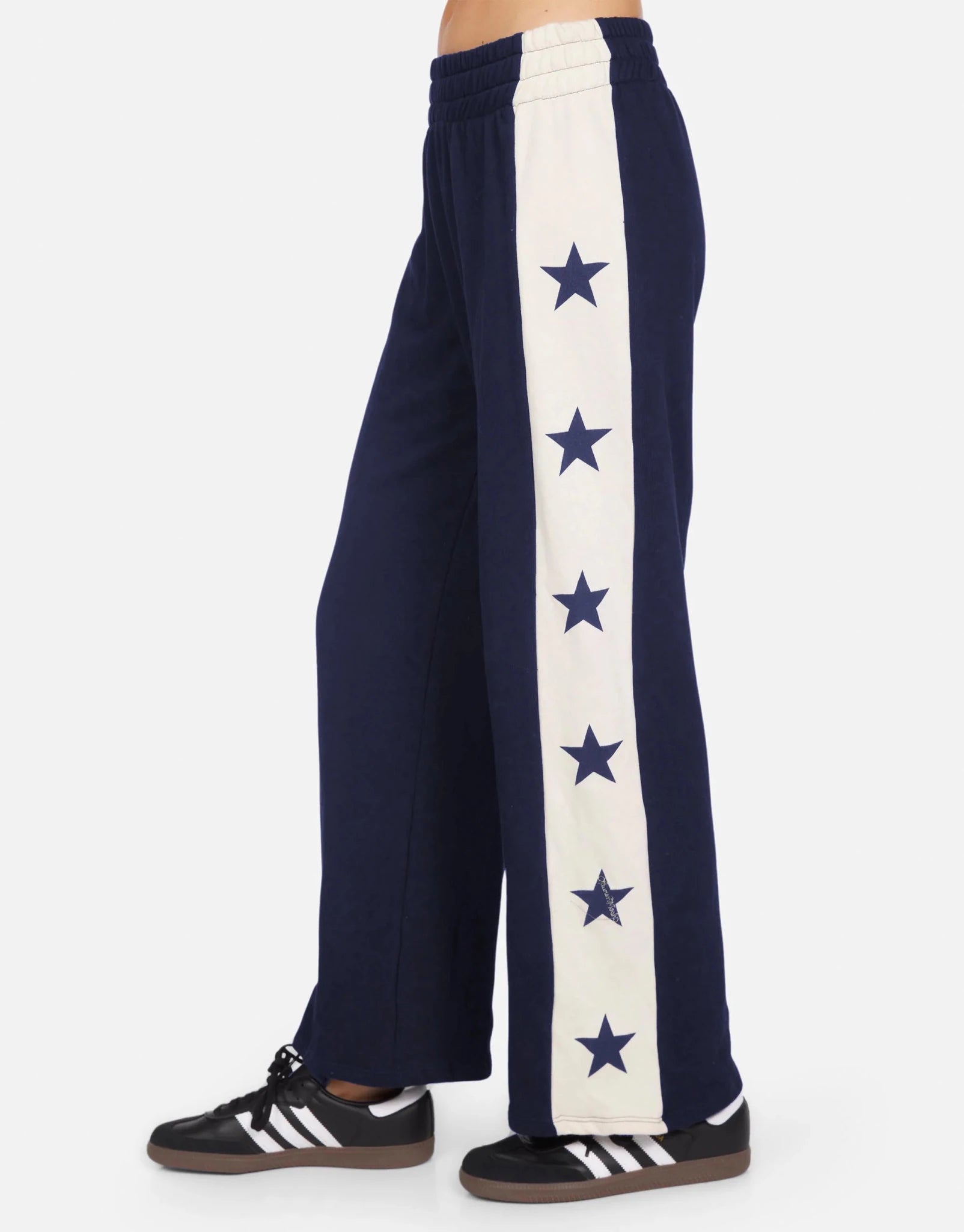 Shop Lauren Moshi Lauren Moshi Tawny Stars Wide Leg Pants Sweatpants for women – premium loungewear and festival fashion at Spoiled Brat