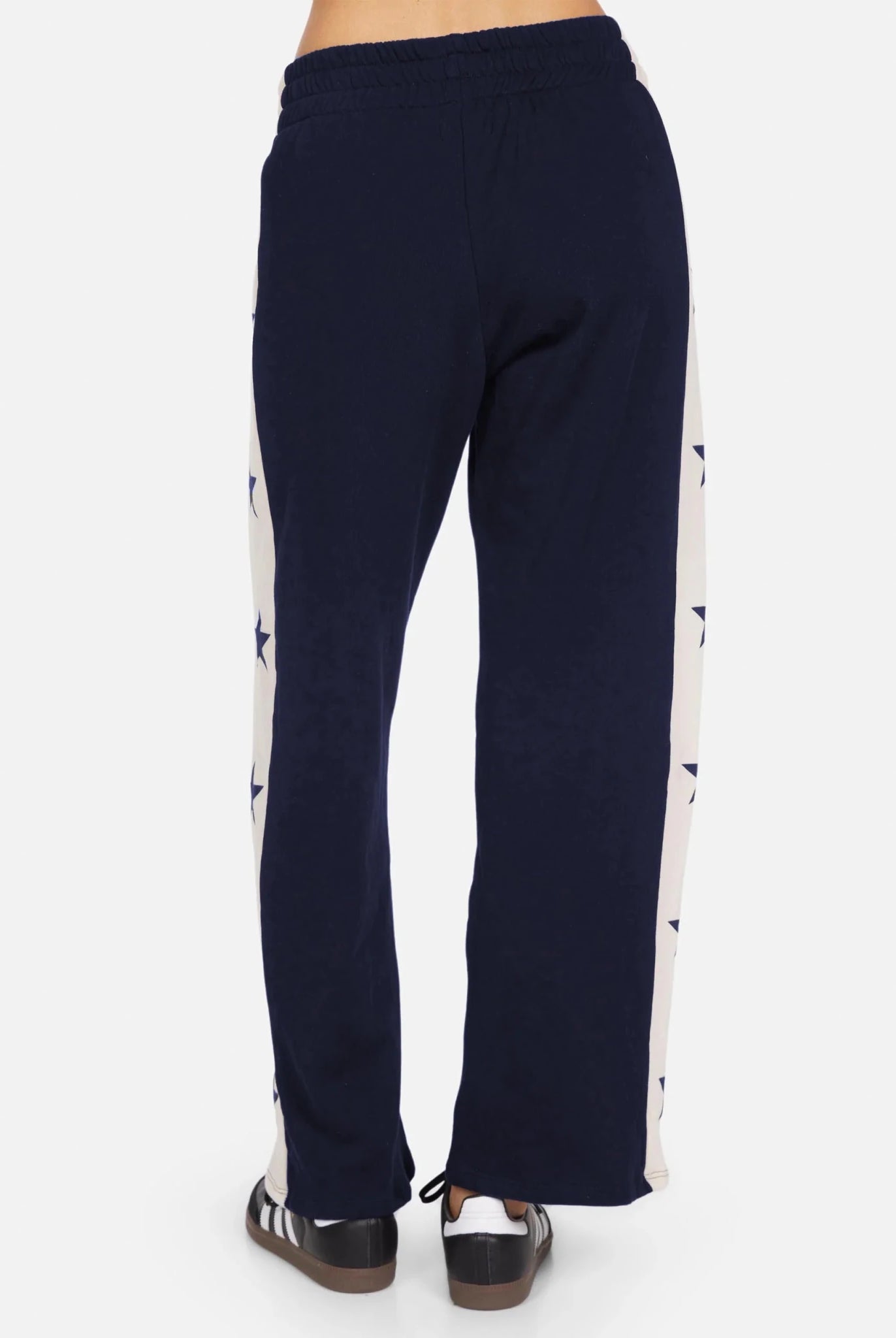 Shop Lauren Moshi Lauren Moshi Tawny Stars Wide Leg Pants Sweatpants for women – premium loungewear and festival fashion at Spoiled Brat