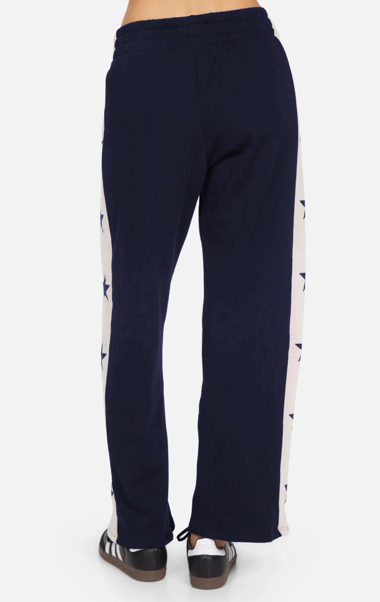 Shop Lauren Moshi Lauren Moshi Tawny Stars Wide Leg Pants Sweatpants for women – premium loungewear and festival fashion at Spoiled Brat