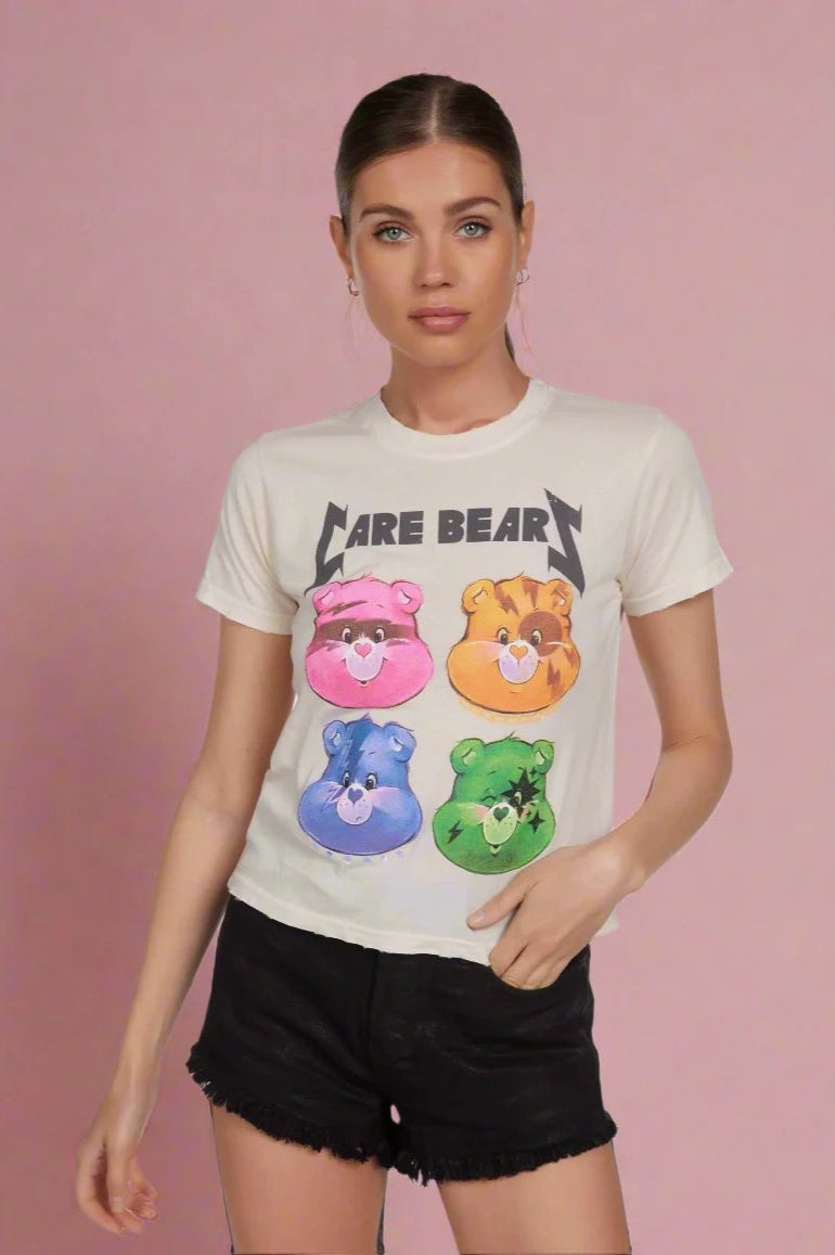 Shop Lauren Moshi Lauren Moshi Ursula Rock Care Bears Tee T-Shirt for women – premium loungewear and festival fashion at Spoiled Brat