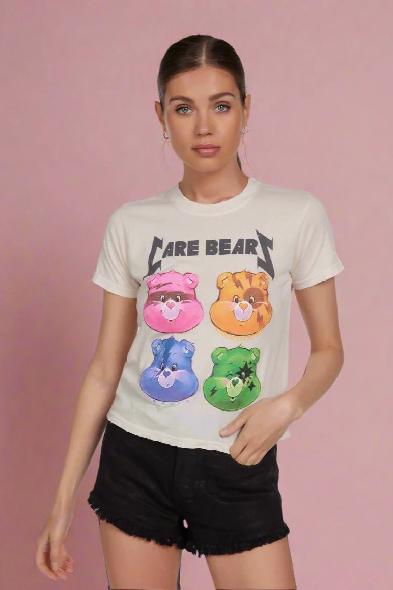 Shop Lauren Moshi Lauren Moshi Ursula Rock Care Bears Tee T-Shirt for women – premium loungewear and festival fashion at Spoiled Brat