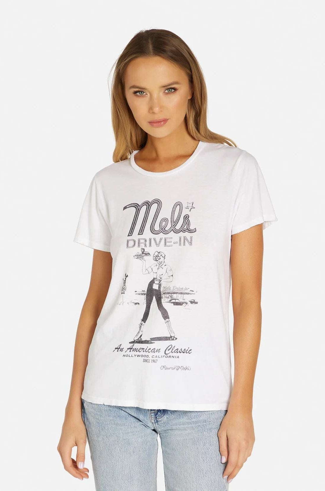 Shop Lauren Moshi Lauren Moshi Wolf Mels Drive - In T-Shirt T-Shirt for women – premium loungewear and festival fashion at Spoiled Brat