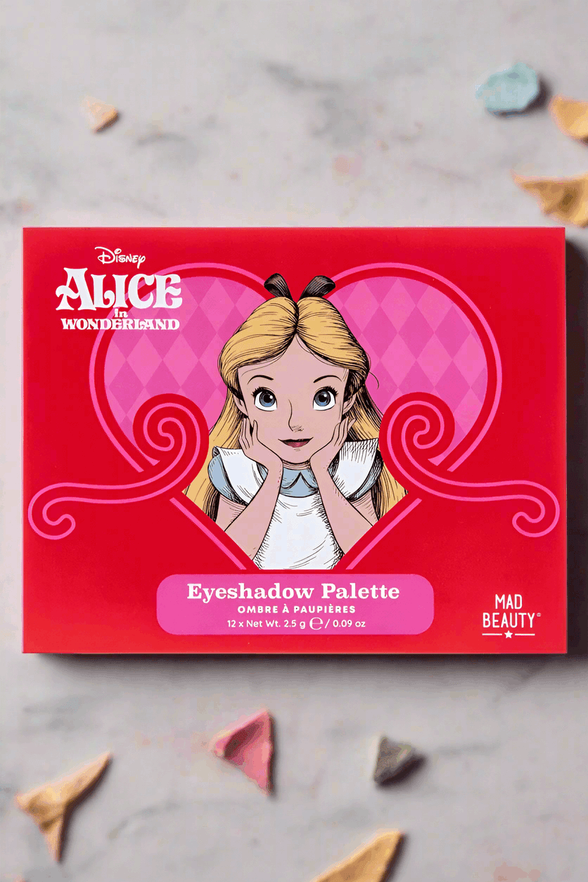 Shop Mad Beauty Disney Alice in Wonderland Eyeshadow Palette Eyeshadow for women – premium loungewear and festival fashion at Spoiled Brat