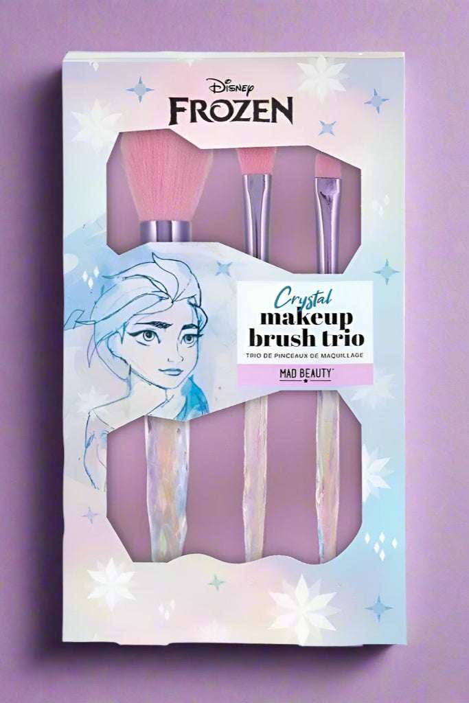 Shop Mad Beauty Disney Frozen Cosmetic Brush Trio Makeup Brushes for women – premium loungewear and festival fashion at Spoiled Brat