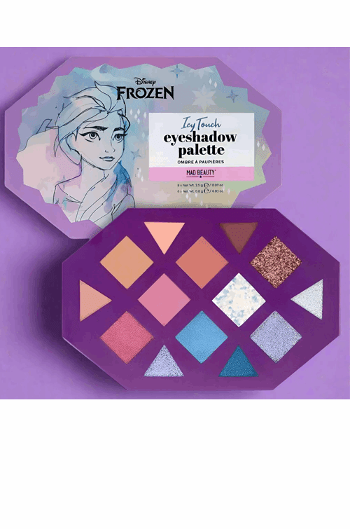 Shop Mad Beauty Disney Frozen Icy Touch Eyeshadow Palette Eyeshadow for women – premium loungewear and festival fashion at Spoiled Brat