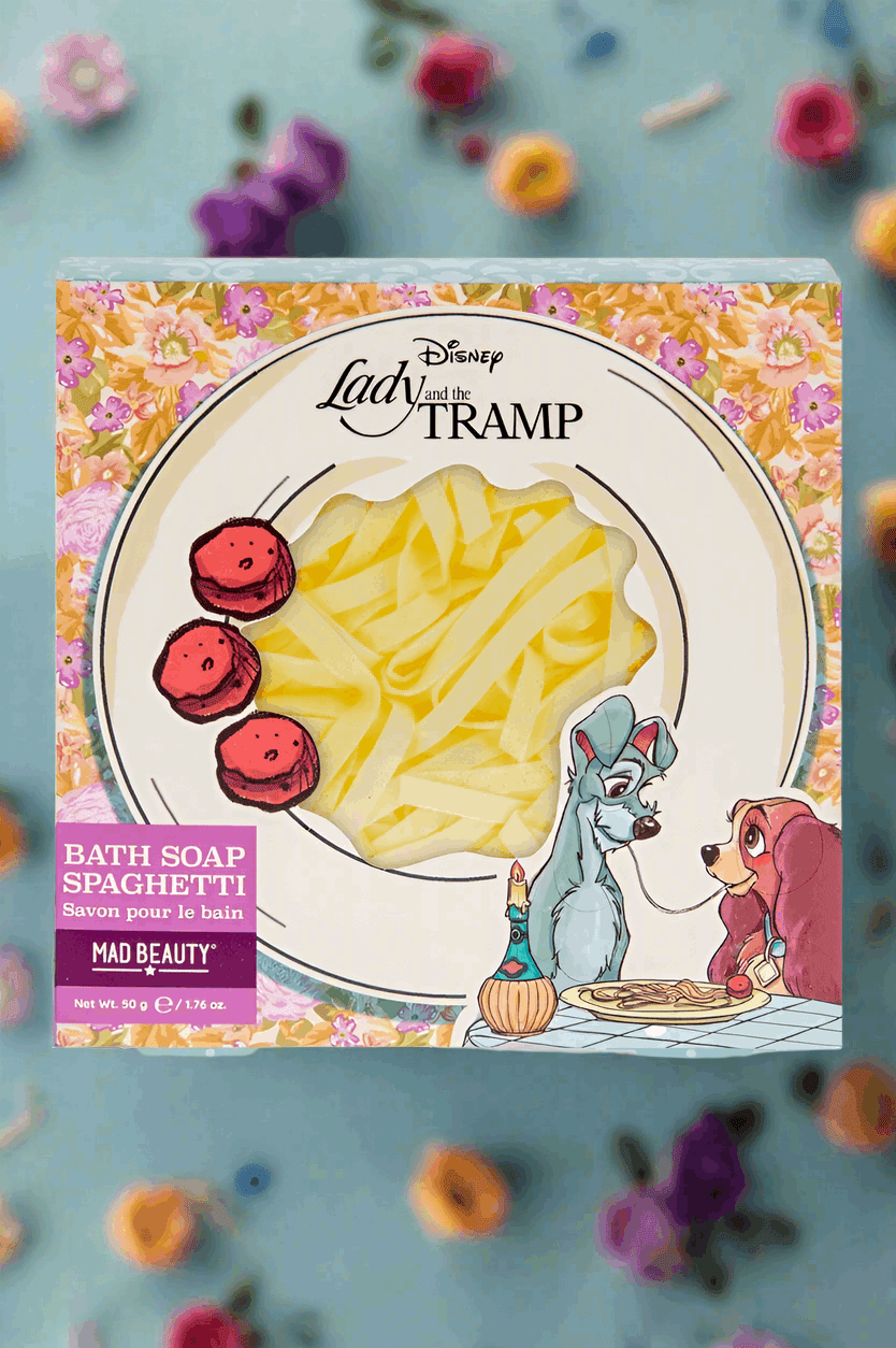 Shop Mad Beauty Disney Lady & The Tramp Bath Spaghetti Beauty Product for women – premium loungewear and festival fashion at Spoiled Brat
