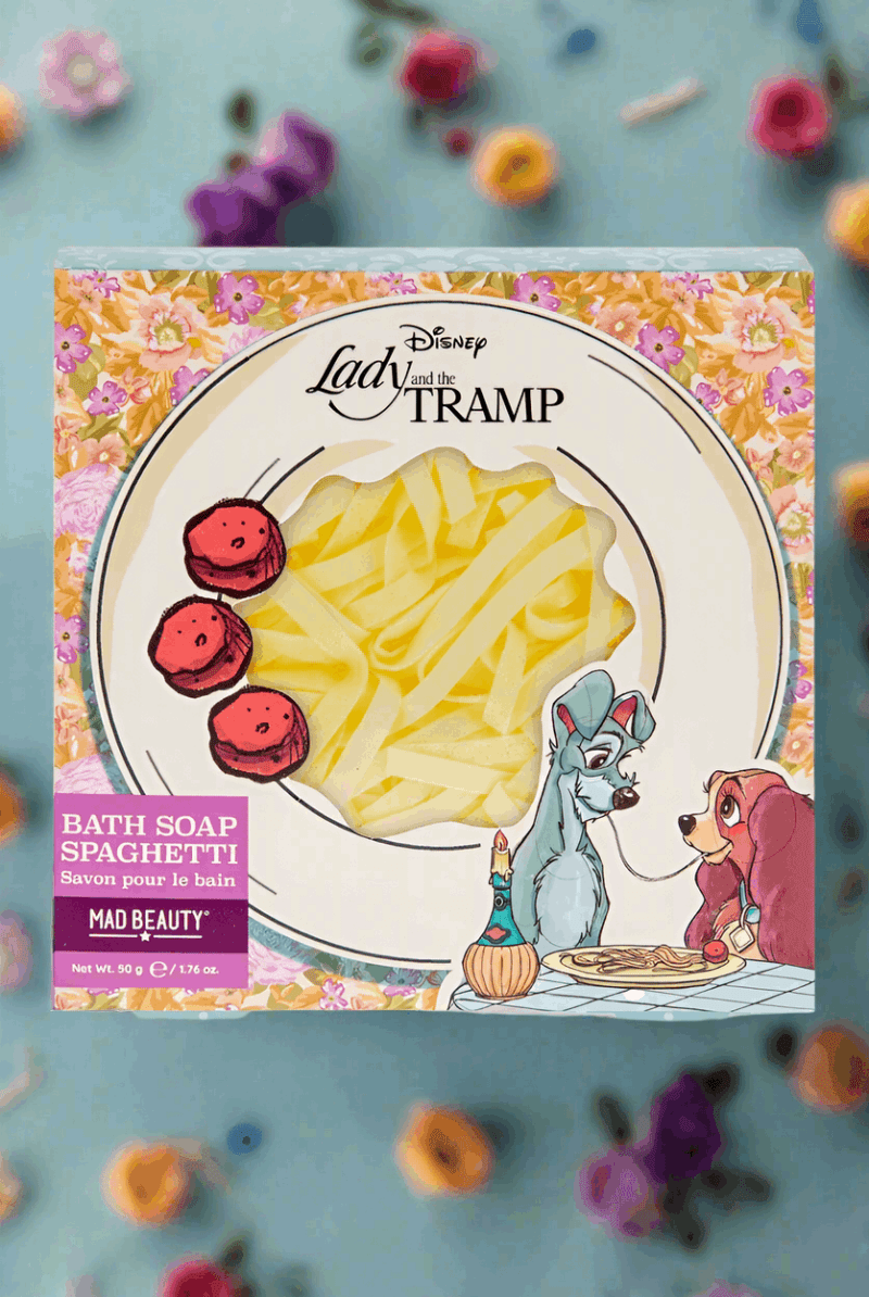 Shop Mad Beauty Disney Lady & The Tramp Bath Spaghetti Beauty Product for women – premium loungewear and festival fashion at Spoiled Brat