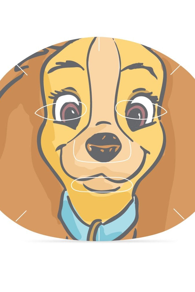 Disney Lady & The Tramp Cosmetic Sheet Mask Duo by Mad Beauty – Face Mask – | Spoiled Brat UK