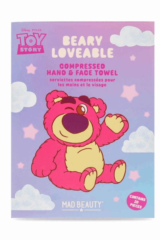 Disney Lotso Love Compressed Hand & Face Towels - Spoiled Brat