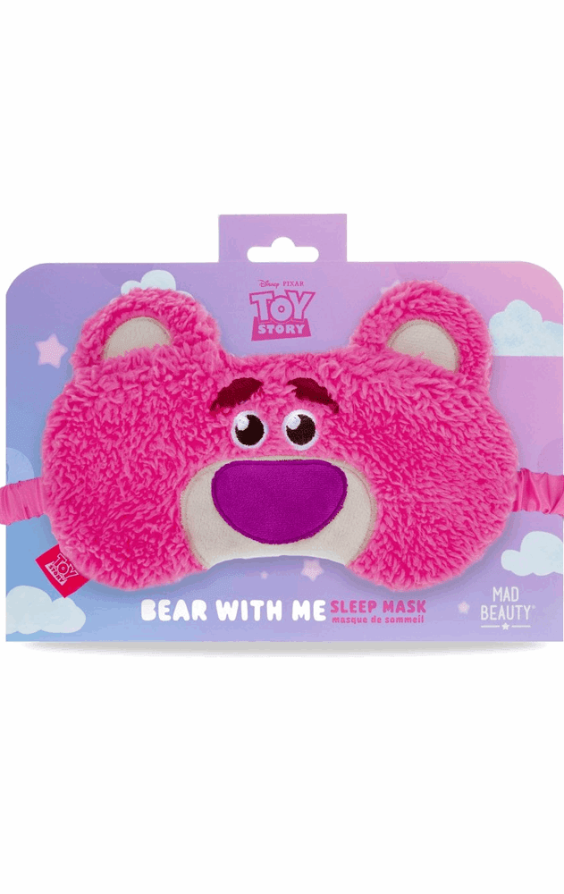 Shop Mad Beauty Disney Lotso Love Sleep Mask Sleep Mask for women – premium loungewear and festival fashion at Spoiled Brat