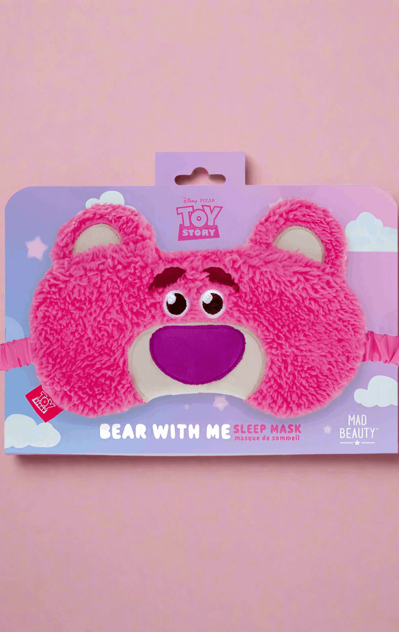 Shop Mad Beauty Disney Lotso Love Sleep Mask Sleep Mask for women – premium loungewear and festival fashion at Spoiled Brat