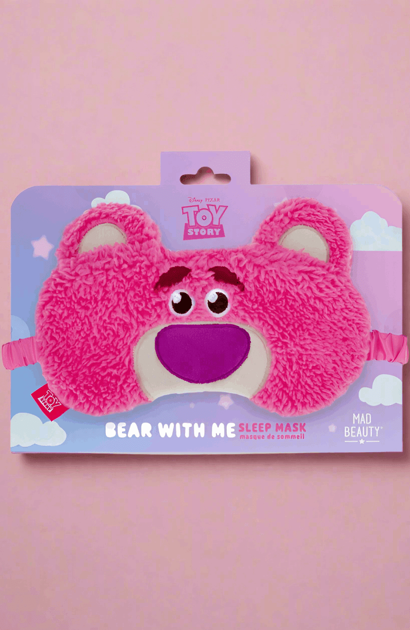 Shop Mad Beauty Disney Lotso Love Sleep Mask Sleep Mask for women – premium loungewear and festival fashion at Spoiled Brat