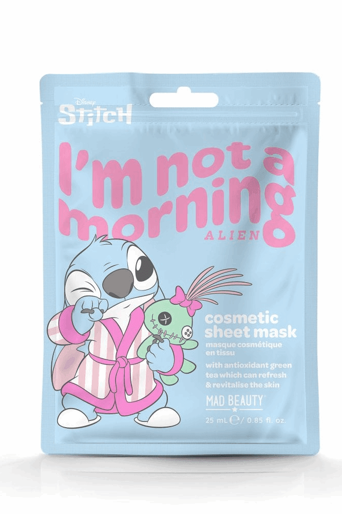Disney Stitch Pamper Cosmetic Sheet Mask by Mad Beauty – Face Mask – | Spoiled Brat UK