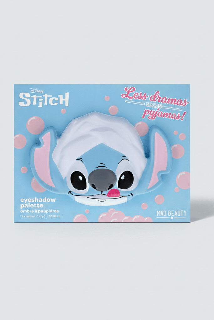 Shop Mad Beauty Disney Stitch Pamper Eyeshadow Palette Eyeshadow for women – premium loungewear and festival fashion at Spoiled Brat