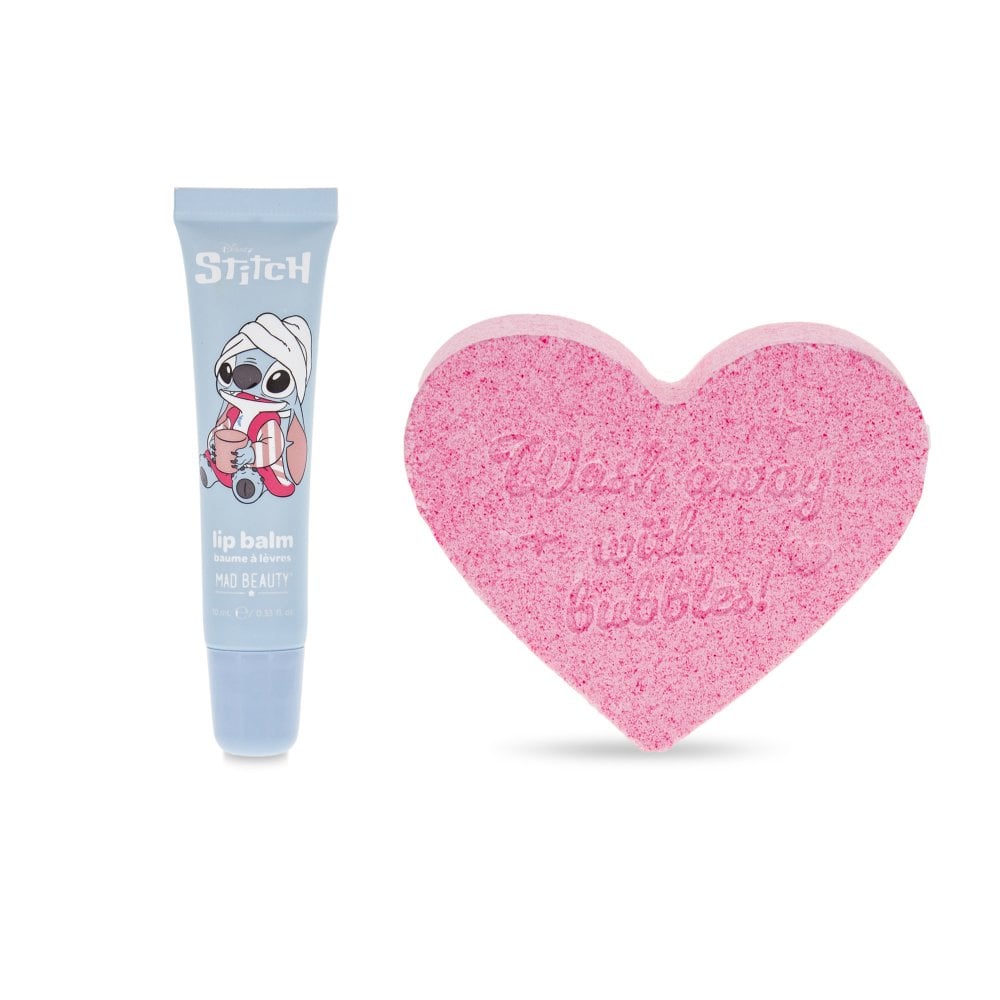 Disney Stitch Pamper Fizzer & Lip Balm - Spoiled Brat