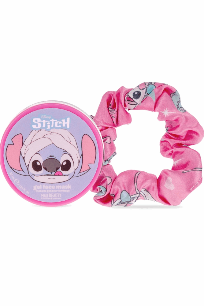 Shop Mad Beauty Disney Stitch Pamper Gel Face Mask & Scrunchie Duo Gifts for women – premium loungewear and festival fashion at Spoiled Brat