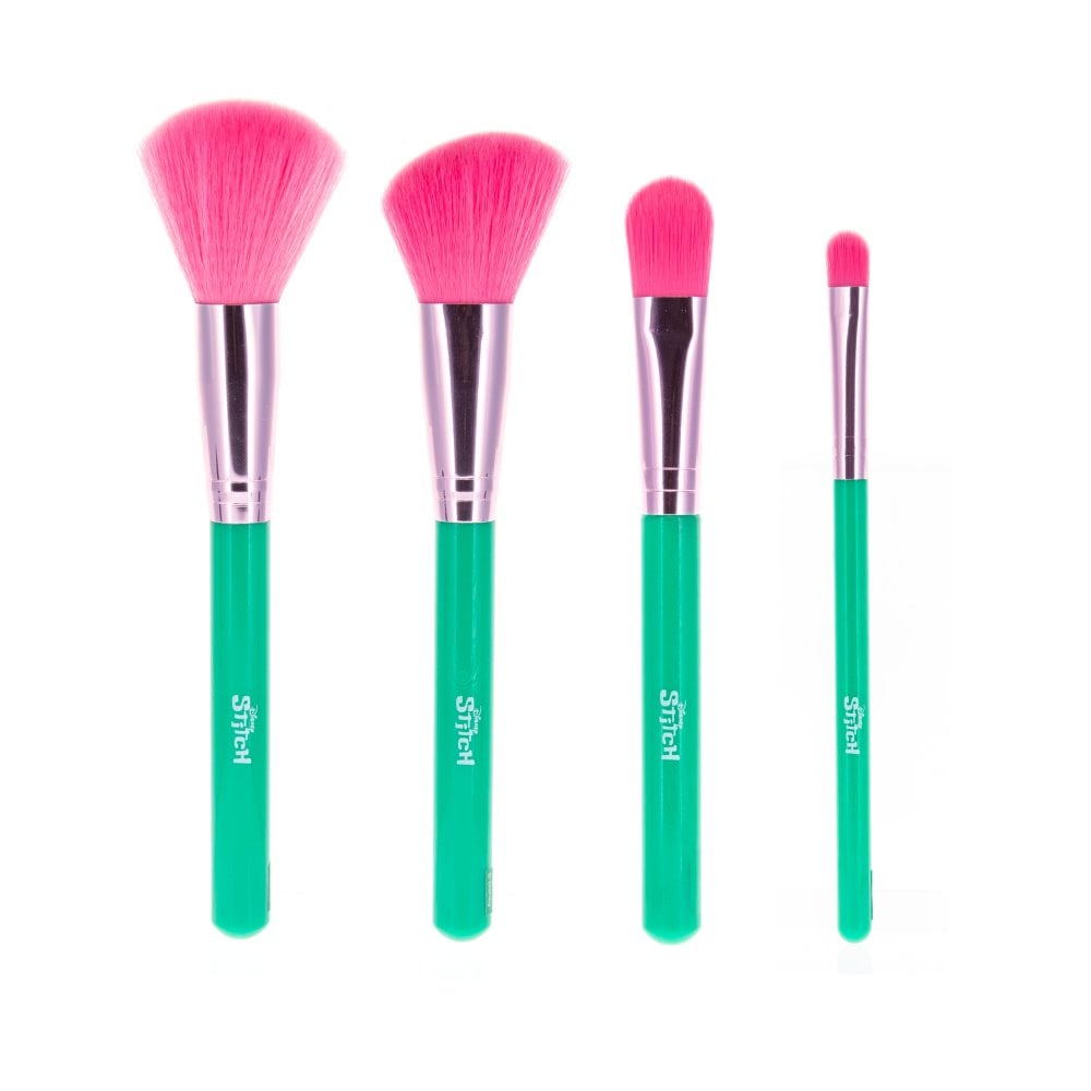 Shop Mad Beauty Disney Stitchmas Cosmetic Brush & Bag Set Makeup Brushes for women – premium loungewear and festival fashion at Spoiled Brat