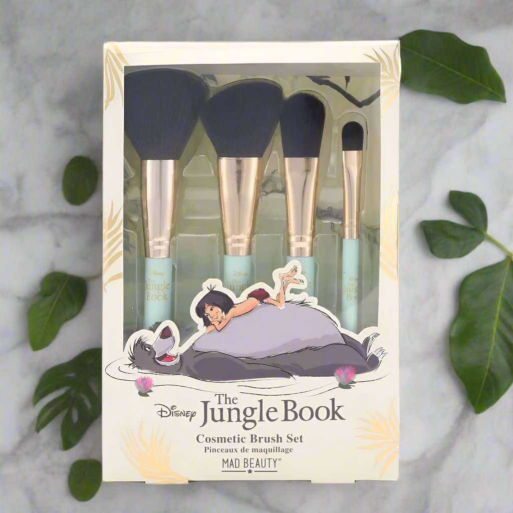Shop Mad Beauty Disney The Jungle Book Cosmetic Brush Set Makeup Brushes for women – premium loungewear and festival fashion at Spoiled Brat