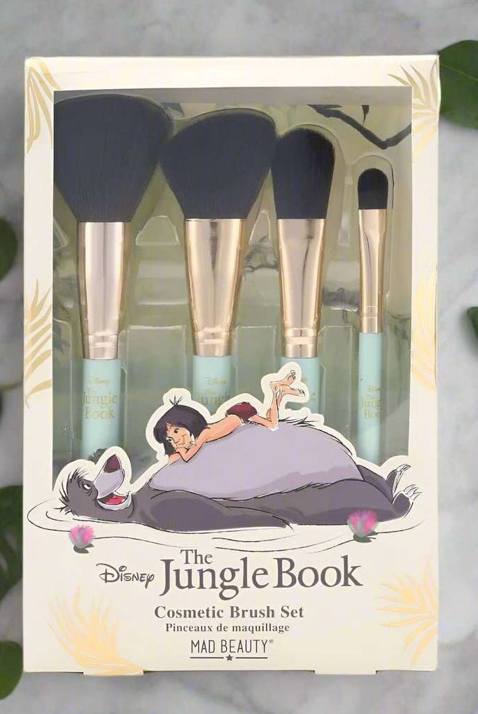 Shop Mad Beauty Disney The Jungle Book Cosmetic Brush Set Makeup Brushes for women – premium loungewear and festival fashion at Spoiled Brat