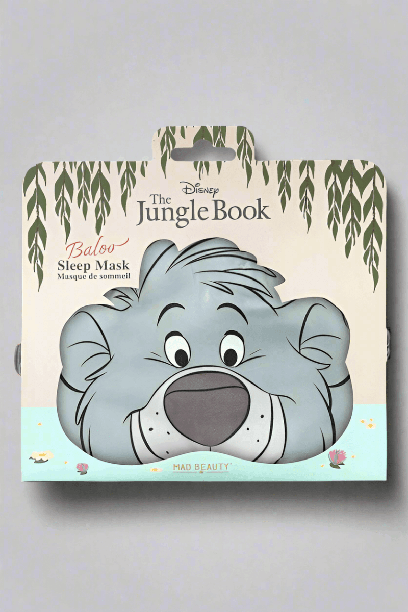 Shop Mad Beauty Disney The Jungle Book Sleep Mask Sleep Mask for women – premium loungewear and festival fashion at Spoiled Brat