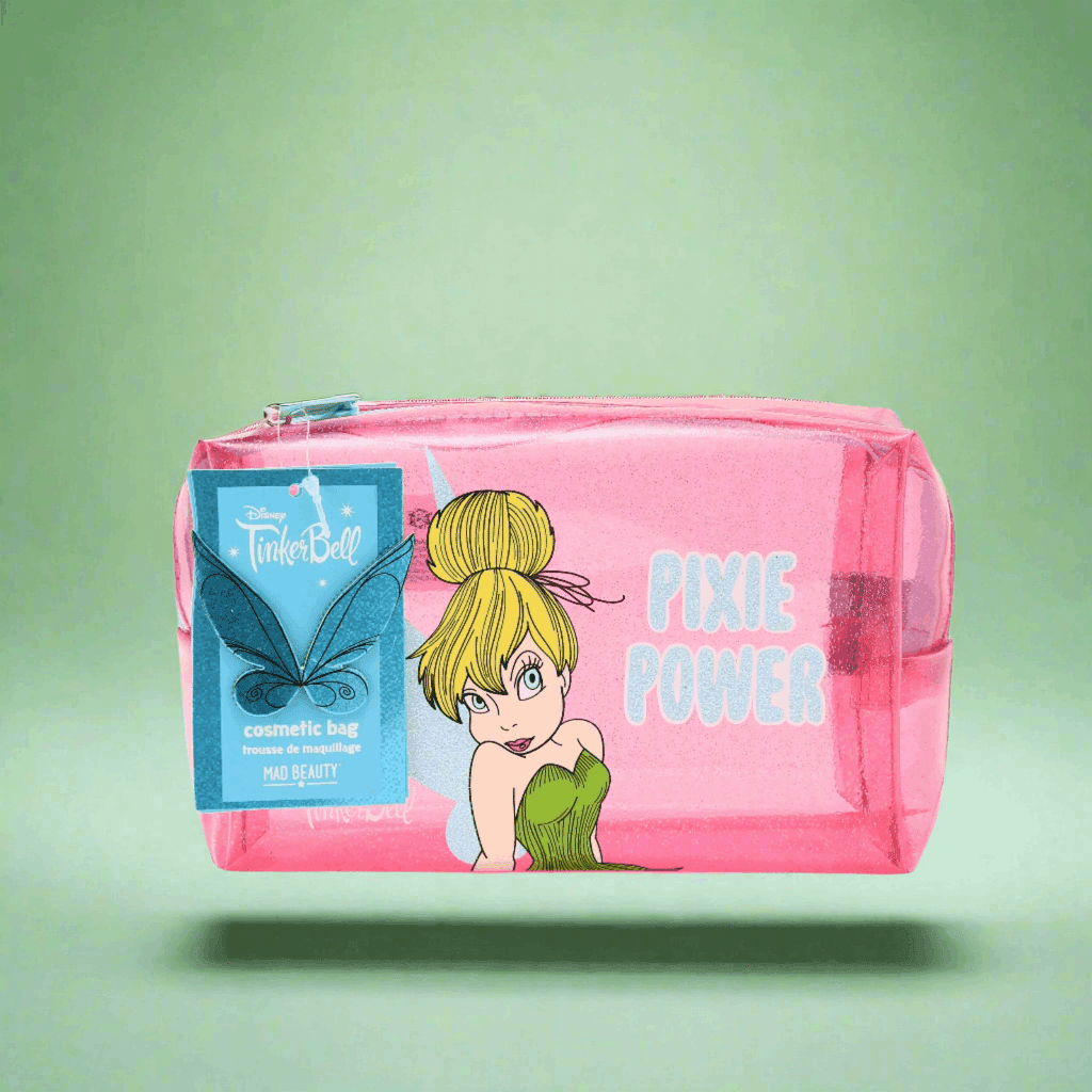 Shop Mad Beauty Disney Tinks Pixie Perfection Cosmetic Bag Cosmetic Case for women – premium loungewear and festival fashion at Spoiled Brat
